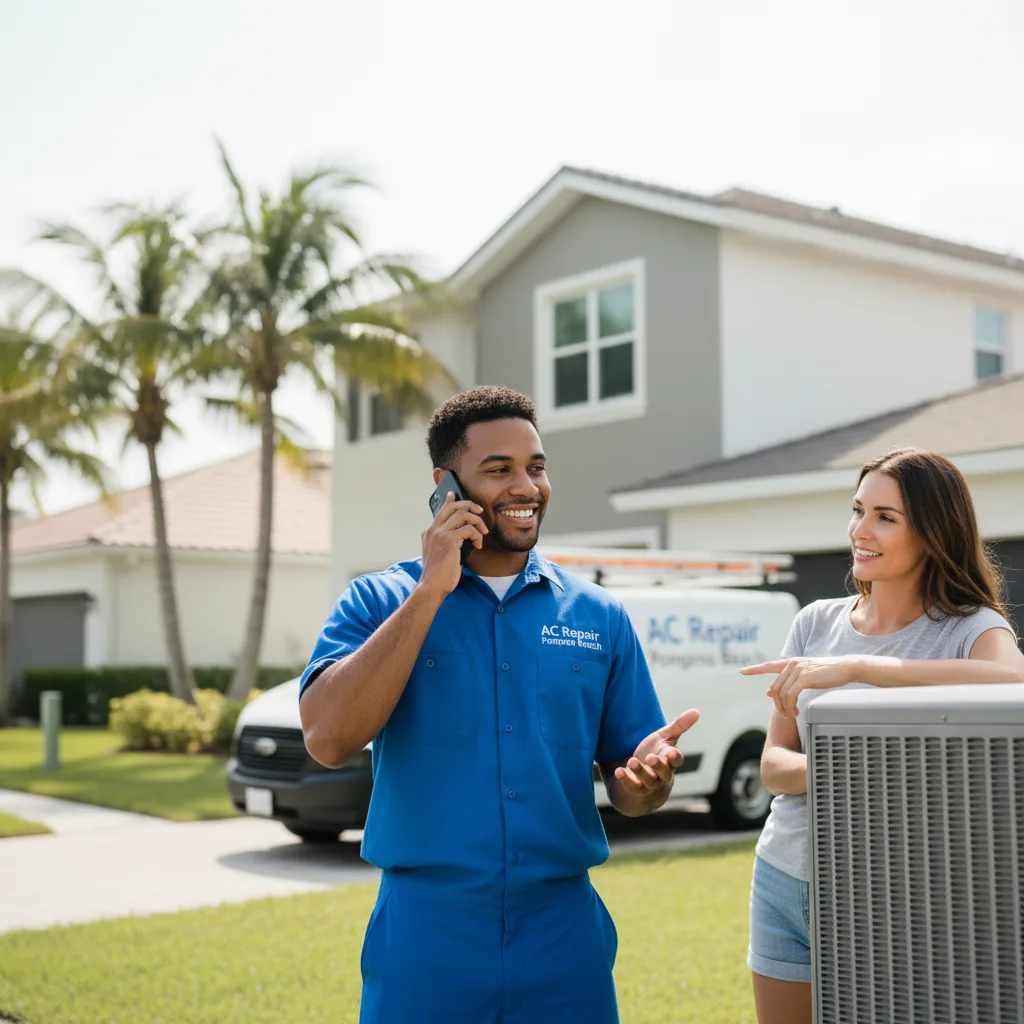AC Repair Pompano Beach customer support in Donna